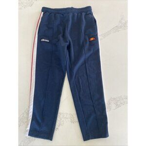 Ellesse Phantom Woven Crop Track Pants Joggers Blue Women's Size Medium